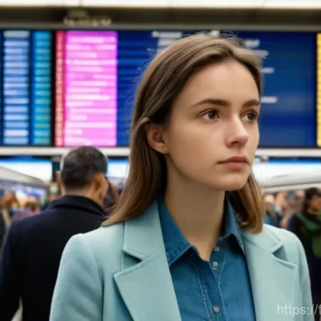 TCF 듣기 문제 유형 분석 - **Prompt 1: Focused Listener in a French Train Station**
    "A young woman, in her early twenties, ...